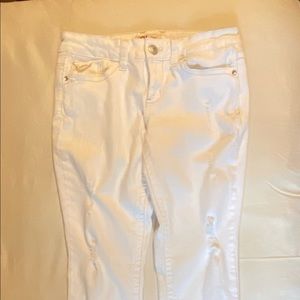 lei stretch jeans with belt